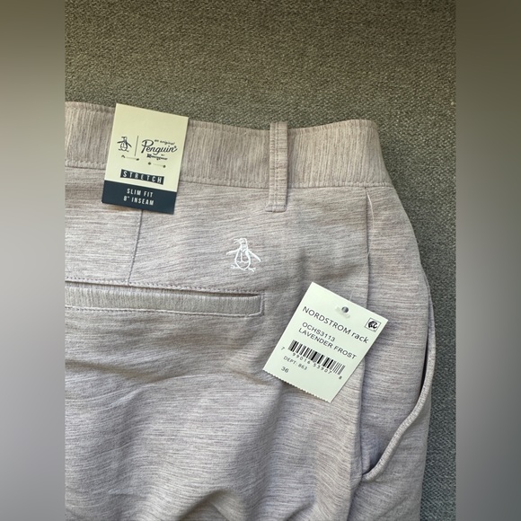 NWT Original Penguin Slim Fit 8” Inseam Shorts - Picture 5 of 5